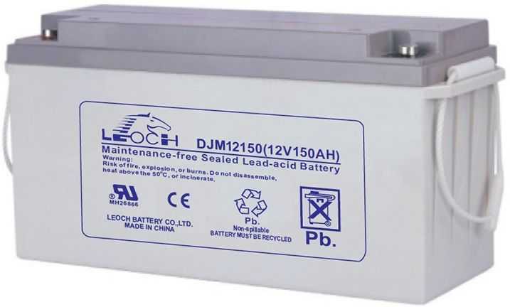 Leoch DJM 12150 Аккумуляторы фото, изображение