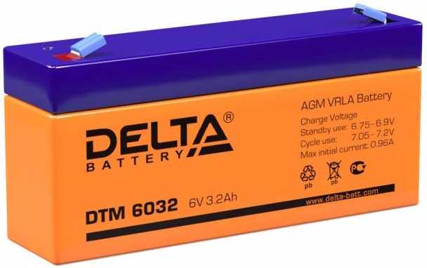 Delta DTM 6032 Аккумуляторы фото, изображение