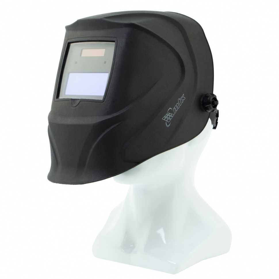 Щиток защитный лицевой (маска сварщика) MTX-100AF, размер см. окна 90х35, DIN 3/11// MTX Щитки защитные фото, изображение