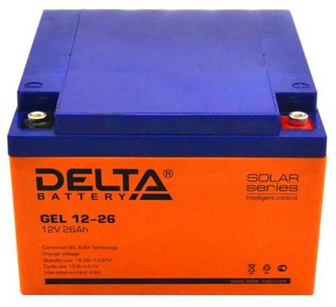 Delta GEL 12-26 Аккумуляторы фото, изображение