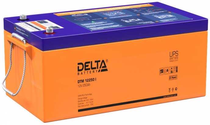 Delta DTM 12250 I Аккумуляторы фото, изображение