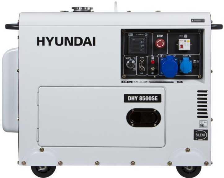 Hyundai DHY 8500SE Дизельные генераторы фото, изображение