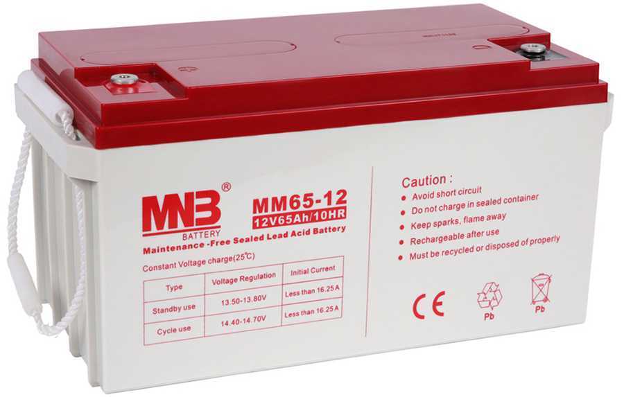 MNB Battery MM 65-12 Аккумуляторы фото, изображение