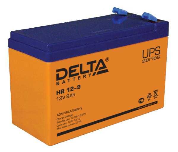 Delta HR 12-9 Аккумуляторы фото, изображение