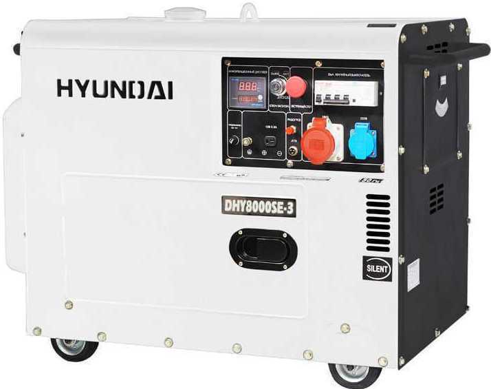 Hyundai DHY 8000SE-3 Дизельные генераторы фото, изображение