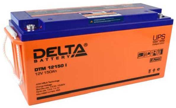 Delta DTM 12150 I Аккумуляторы фото, изображение