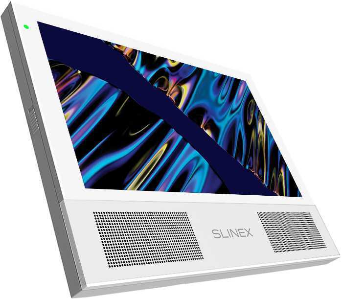 Slinex Sonik 7 Cloud (Белый+Белый / Белый+Серебро) Цветные видеодомофоны фото, изображение