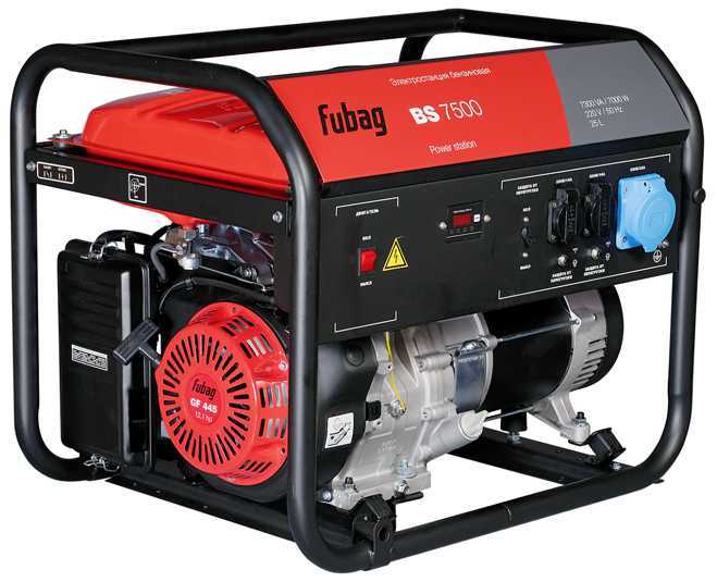 Fubag BS 7500 (838759) Бензиновые генераторы фото, изображение