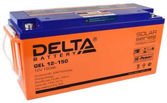 Delta GEL 12-150 Аккумуляторы фото, изображение