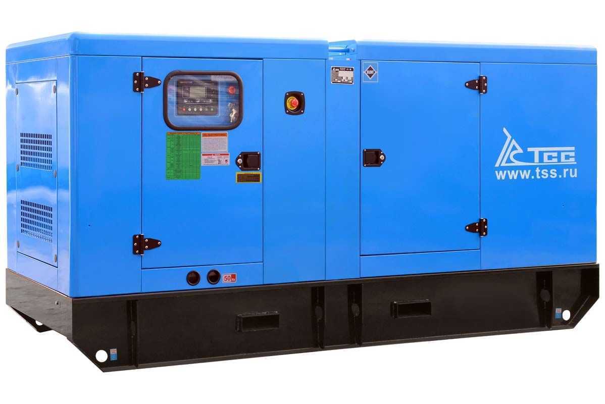 Дизельный генератор ТСС АД-120С-Т400-1РКМ11 в шумозащитном кожухе Дизель электростанции фото, изображение
