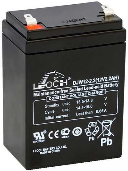 Leoch DJW 12-2,2 Аккумуляторы фото, изображение