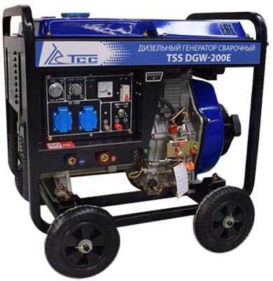 TSS DGW-200E Сварочные агрегаты (Сварка + Электростанция) фото, изображение