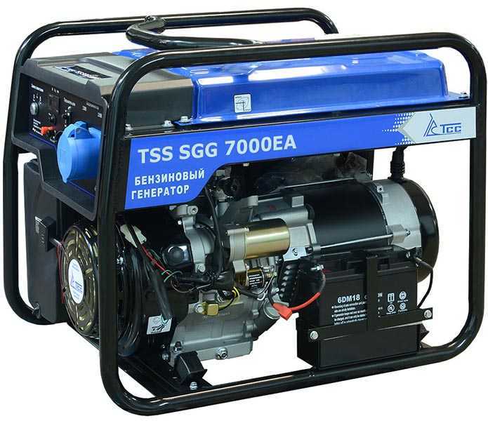 TSS SGG 7000EA Бензиновые генераторы фото, изображение