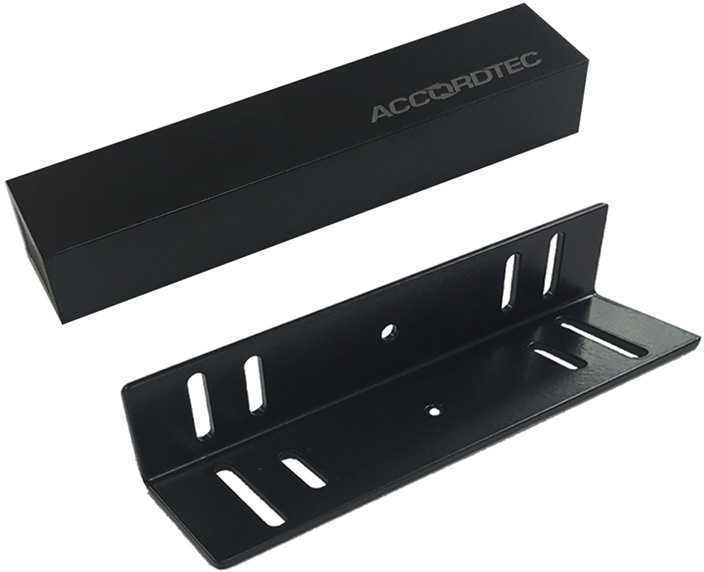 AccordTec ML-200K Premium Black с уголком (AT-13144) Электромагнитные замки для дверей фото, изображение