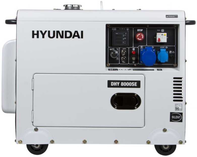 Hyundai DHY 8000SE Дизельные генераторы фото, изображение