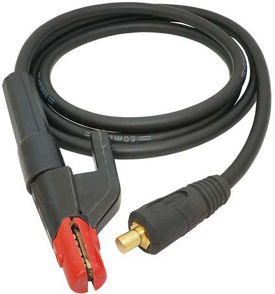 FUBAG Электрододержатель с кабелем 50мм2 DX50 3м (38656) Аксессуары для ММА сварки фото, изображение
