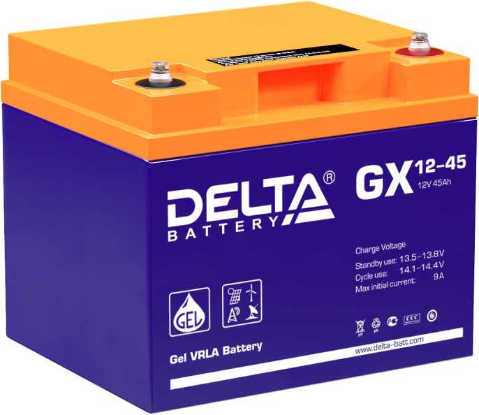 Delta GX 12-45 Xpert Аккумуляторы фото, изображение