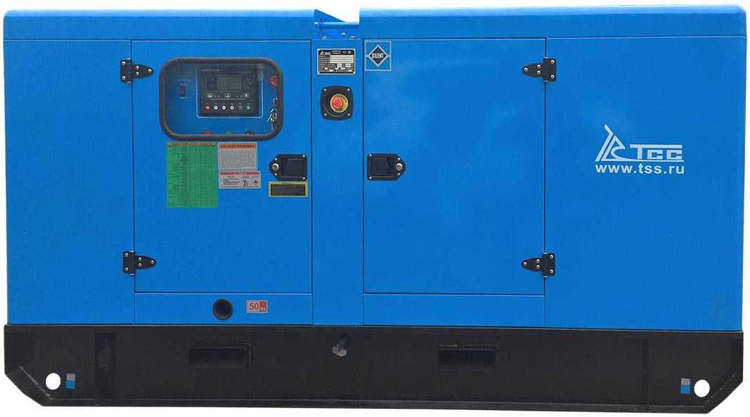 Дизельный генератор ТСС АД-120С-Т400-1РКМ19  в шумозащитном кожухе Дизель электростанции фото, изображение