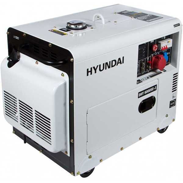 Hyundai DHY 6000SE-3 Дизельные генераторы фото, изображение
