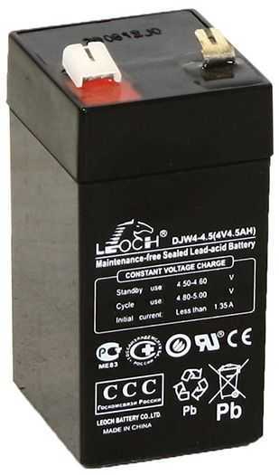 Leoch DJW 4-4,5 Аккумуляторы фото, изображение