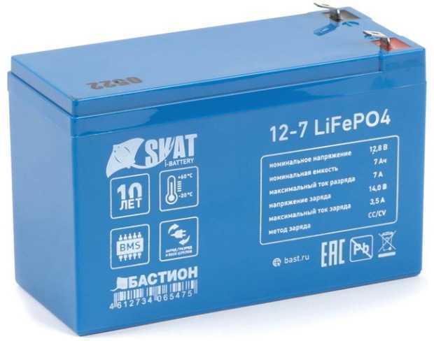 Skat i-Battery 12-7 LiFePo4 Аккумуляторы фото, изображение