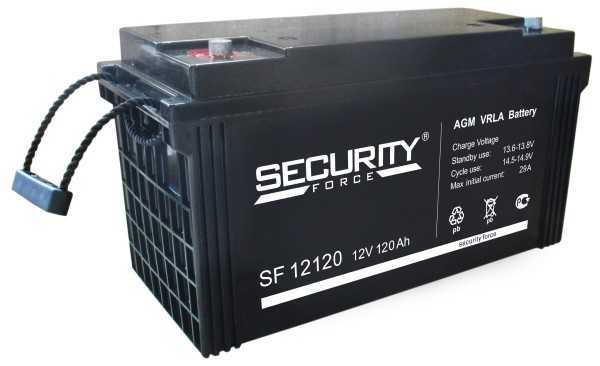 Security Force SF 12120 (АКБ-120) Аккумуляторы фото, изображение