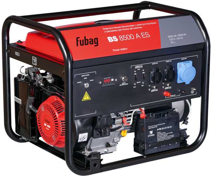Fubag BS 8500 A ES (838253) Бензиновые генераторы фото, изображение