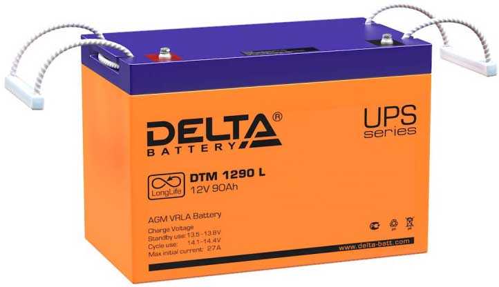 Delta DTM 1290 L Аккумуляторы фото, изображение