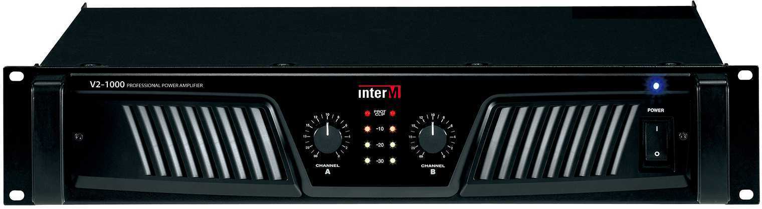 Inter-M V2-1000 19 дюймовое оборудование Inter-M фото, изображение