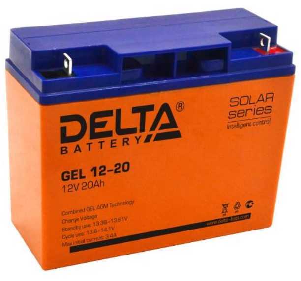 Delta GEL 12-20 Аккумуляторы фото, изображение