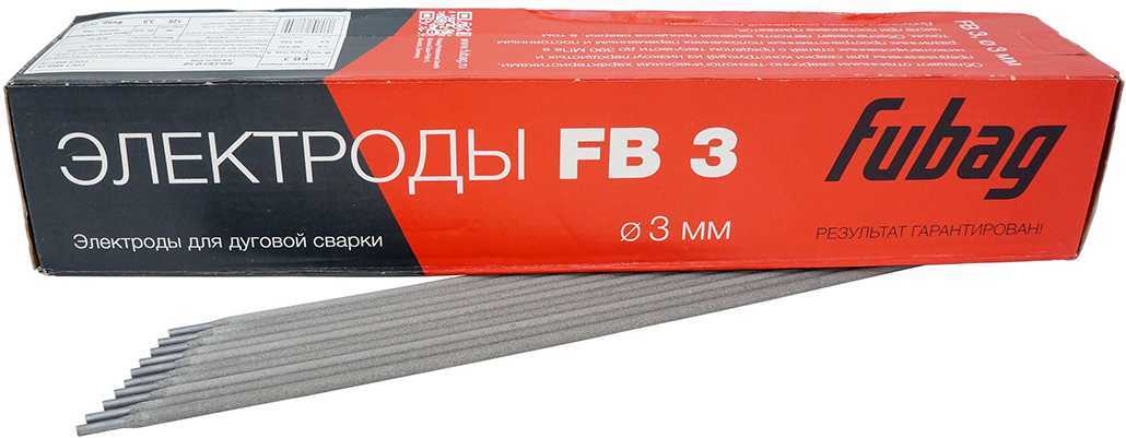 FUBAG Электрод FB 3 D3.0 мм (38870) Материалы для MMA сварки фото, изображение