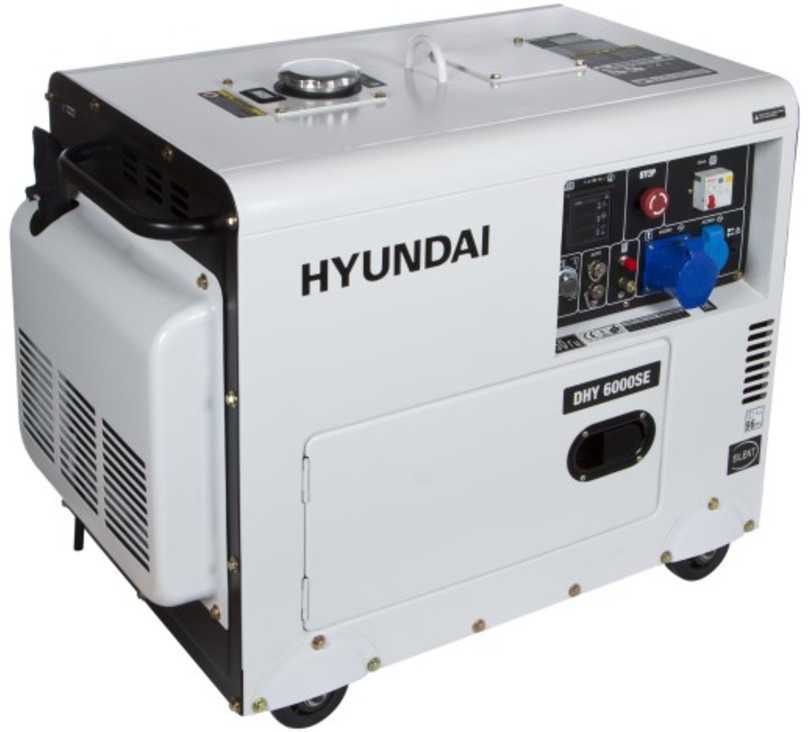 Hyundai DHY 6000SE Дизельные генераторы фото, изображение