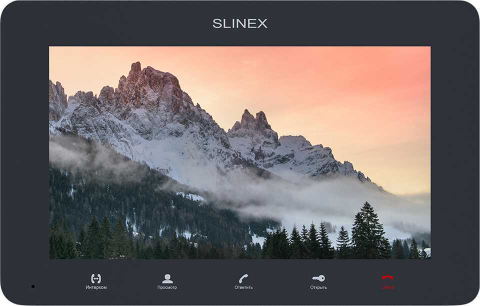 Slinex SM-07MHD Graphite Цветные видеодомофоны фото, изображение