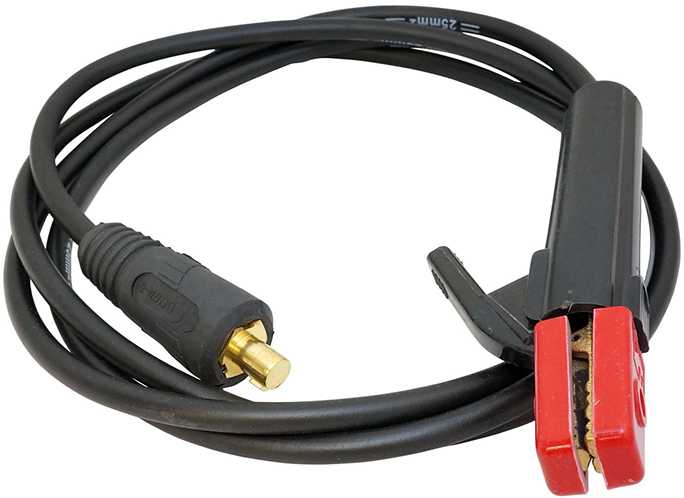 FUBAG Электрододержатель с кабелем 35мм2 DX50 3м (38655) Аксессуары для ММА сварки фото, изображение