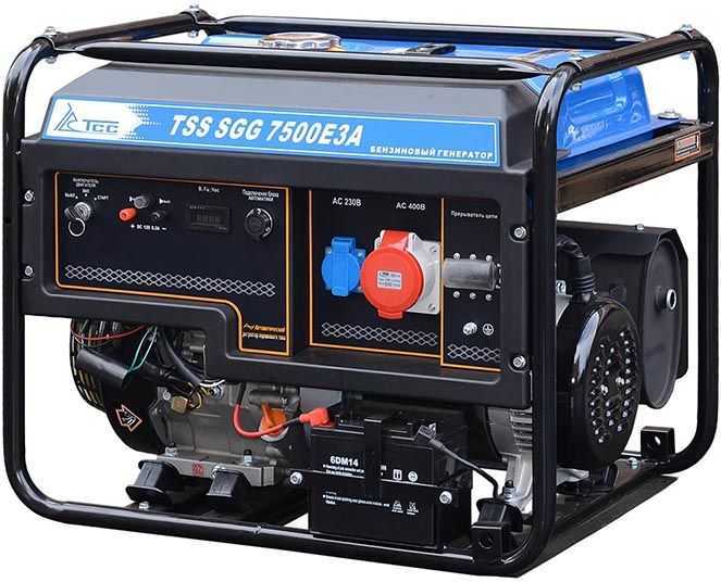 TSS SGG 7500Е3A Бензиновые генераторы фото, изображение