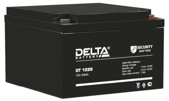 Delta DT 1226 Аккумуляторы фото, изображение