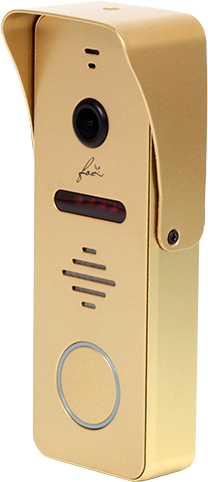 Fox FX-CP23G Золото Цветные вызывные панели на 1 абонента фото, изображение