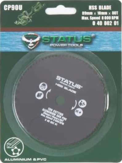 Status HSS 80Т (пильный диск для CP 90 U) Для электро и бензопил фото, изображение