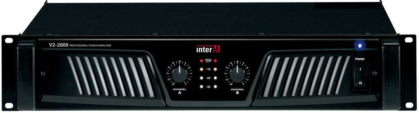 Inter-M V2-2000 19 дюймовое оборудование Inter-M фото, изображение