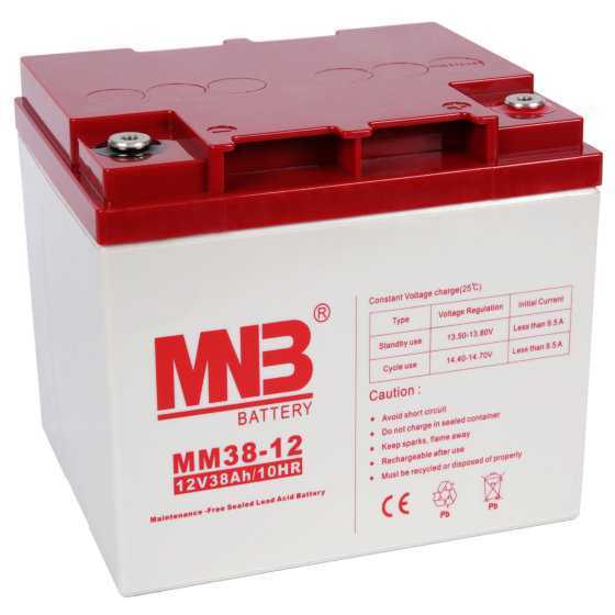 MNB Battery MM 38-12 Аккумуляторы фото, изображение