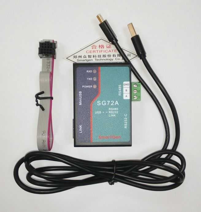Адаптер для SMARTGEN SG72 (USB-Link, RS-485, RS-232) Smartgen фото, изображение