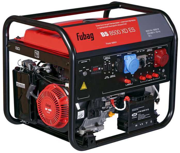 Fubag BS 8500 XD ES (838255) Бензиновые генераторы фото, изображение