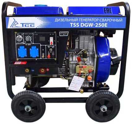 TSS DGW-250E Сварочные агрегаты (Сварка + Электростанция) фото, изображение