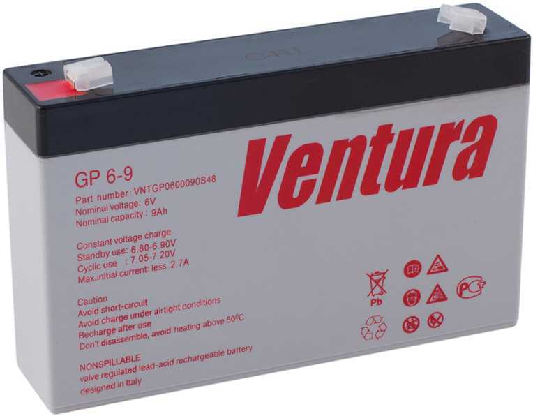 Ventura GP 6-9 Аккумуляторы фото, изображение