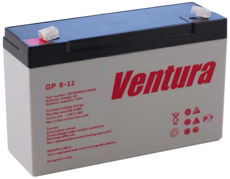 Ventura GP 6-12 Аккумуляторы фото, изображение