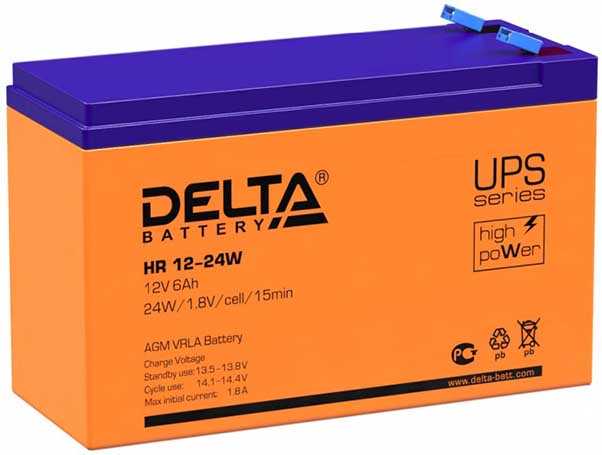 Delta HR 12-24 W Аккумуляторы фото, изображение