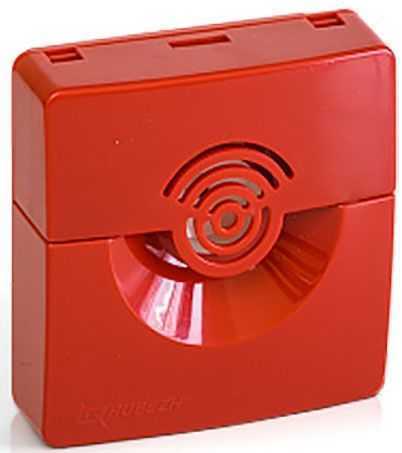 Рубеж ОПОП 2-35 12В (корпус красный) Оповещатели звуковые фото, изображение