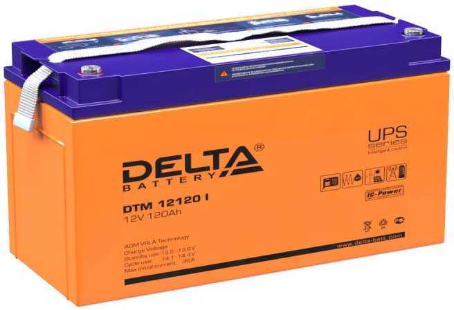 Delta DTM 12120 I Аккумуляторы фото, изображение