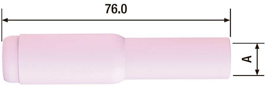 FUBAG Сопло керамическое для газовой линзы №6L ф10 FB TIG 17-18-26 (FB54N16L) Аксессуары к горелкам TIG, MIG/MAG фото, изображение
