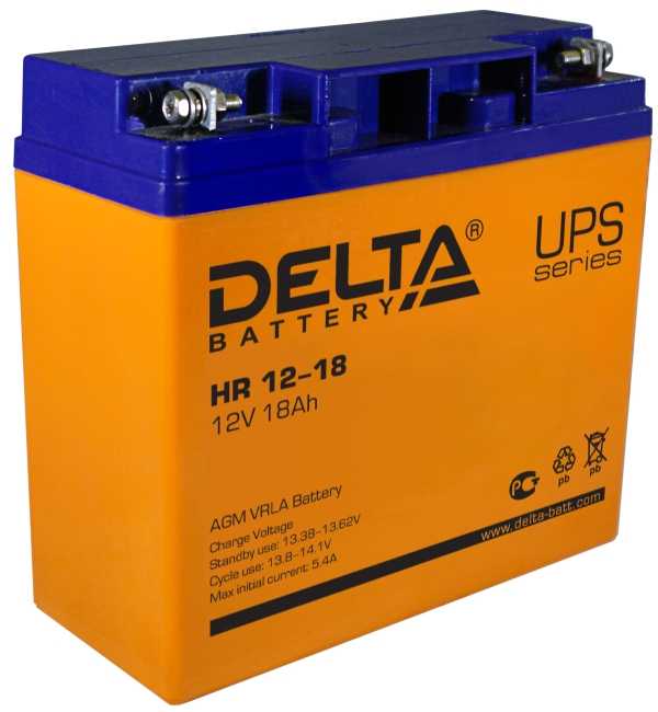 Delta HR 12-18 Аккумуляторы фото, изображение
